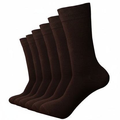 The Kensington Bamboo Socks (6-Pack) — Timeless Business Freshnes