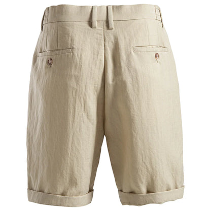 The Belmont Shorts — Relaxed Linen Tailoring