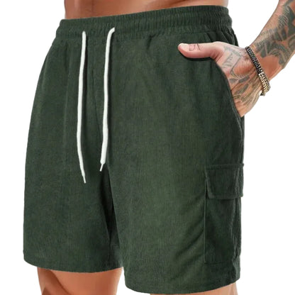 The Camden Cargo Shorts — Relaxed Corduroy Comfort