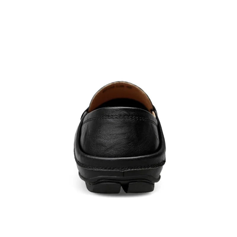 The Kensington Loafers — Timeless Leather Elegance