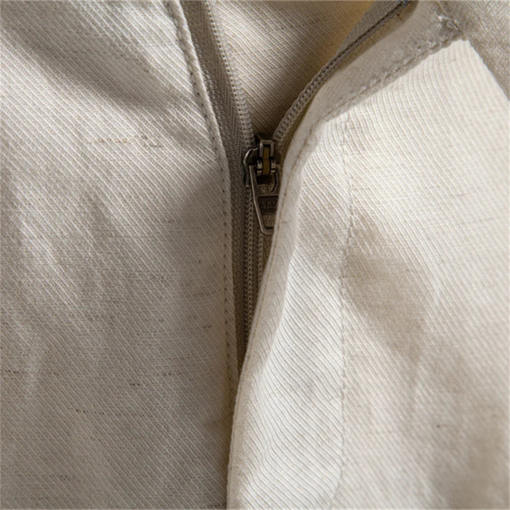 The Belmont Shorts — Relaxed Linen Tailoring