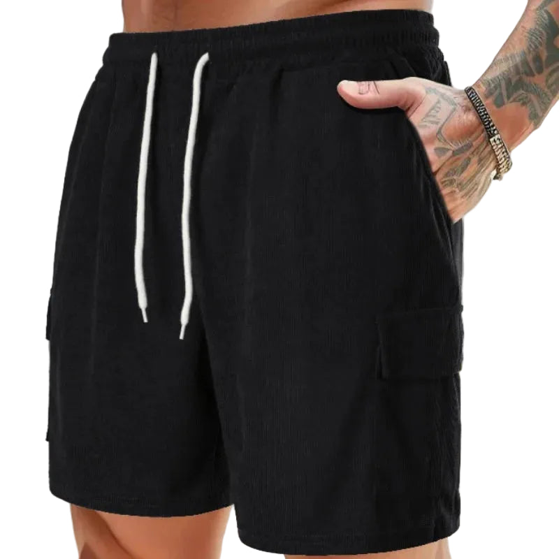 The Camden Cargo Shorts — Relaxed Corduroy Comfort
