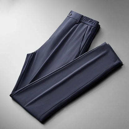 The Mayfair Silk Trousers — Lightweight Executive Fit