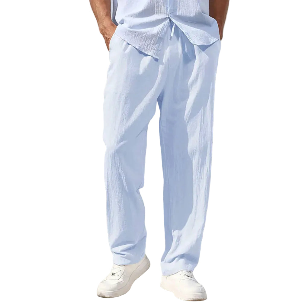The Solmere Trousers — Lightweight Linen Blend