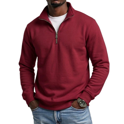 The Belmont Half Zip — Refined Everyday Comfort