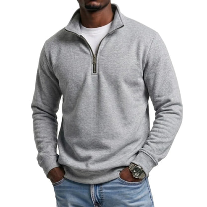 The Belmont Half Zip — Refined Everyday Comfort
