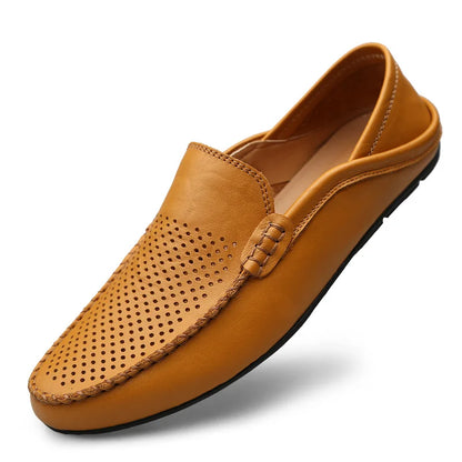 The Kensington Loafers — Timeless Leather Elegance