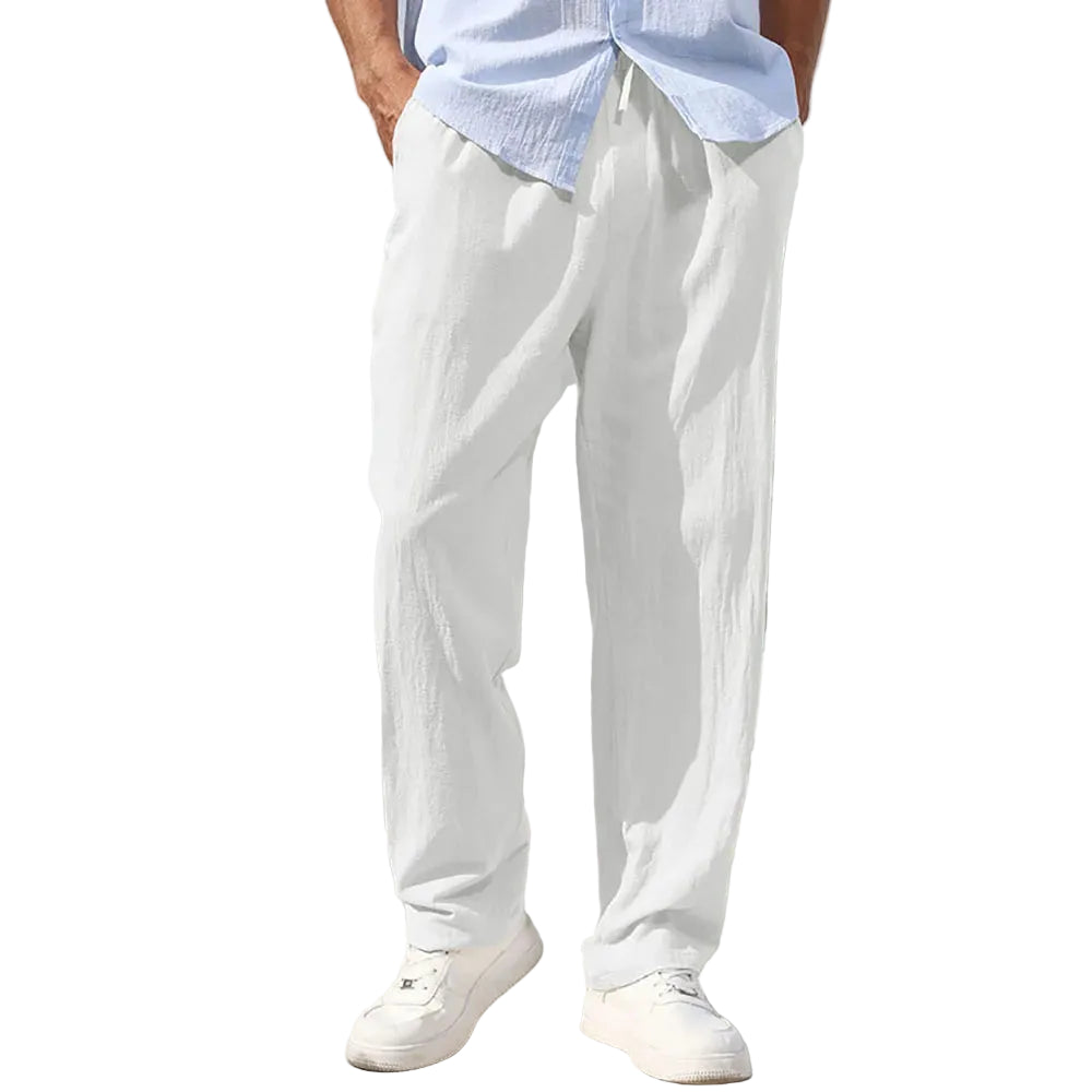 The Solmere Trousers — Lightweight Linen Blend