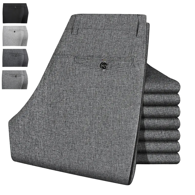 The Mayfair Trousers — Classic Straight Tailoring