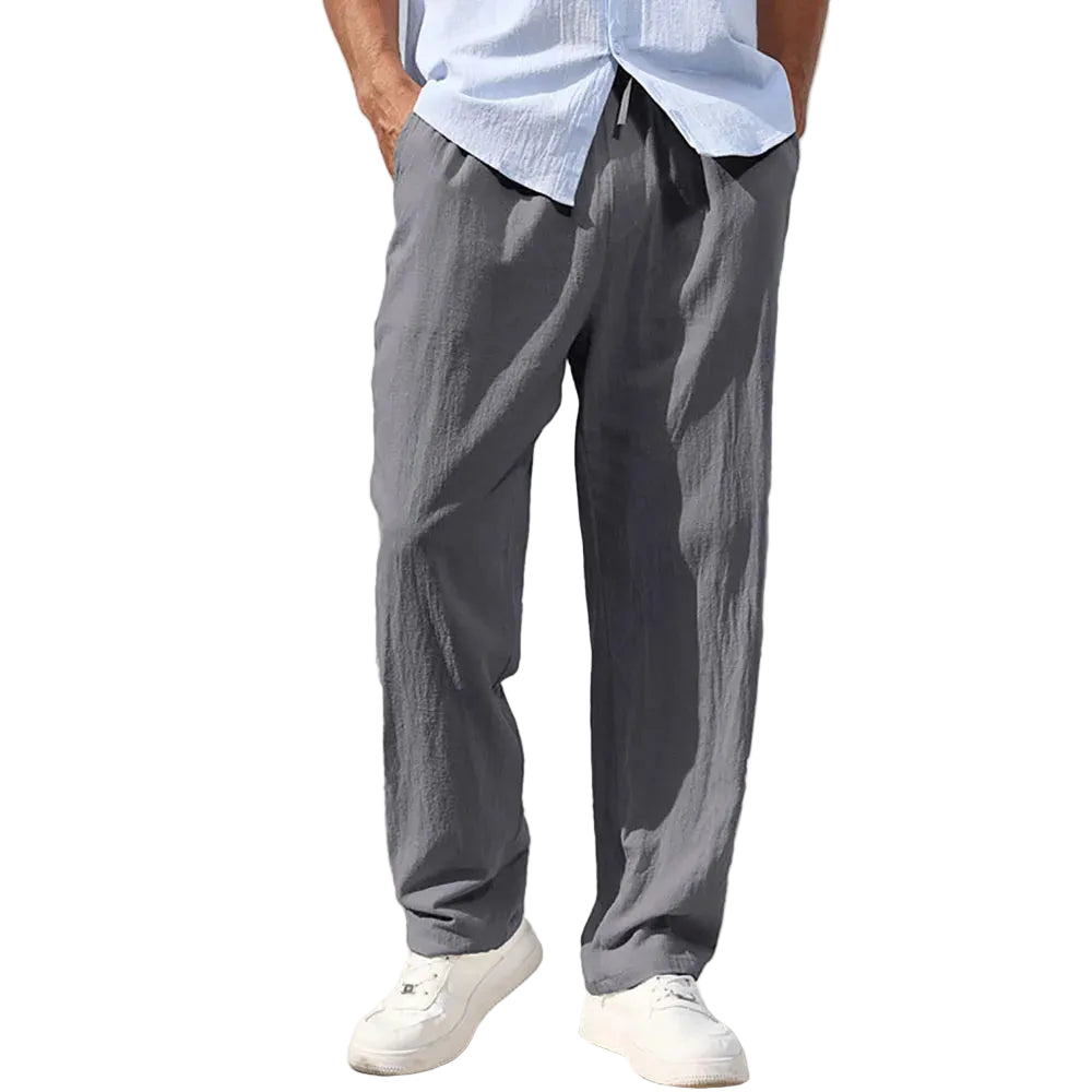 The Solmere Trousers — Lightweight Linen Blend