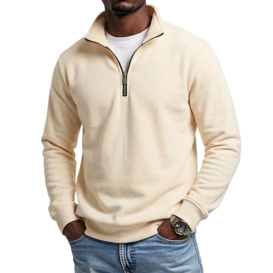 The Belmont Half Zip — Refined Everyday Comfort