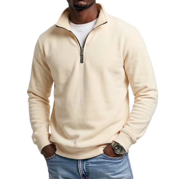 The Belmont Half Zip — Refined Everyday Comfort