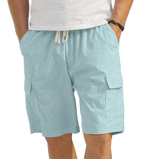 The Camden Cargo Shorts — Relaxed Corduroy Comfort