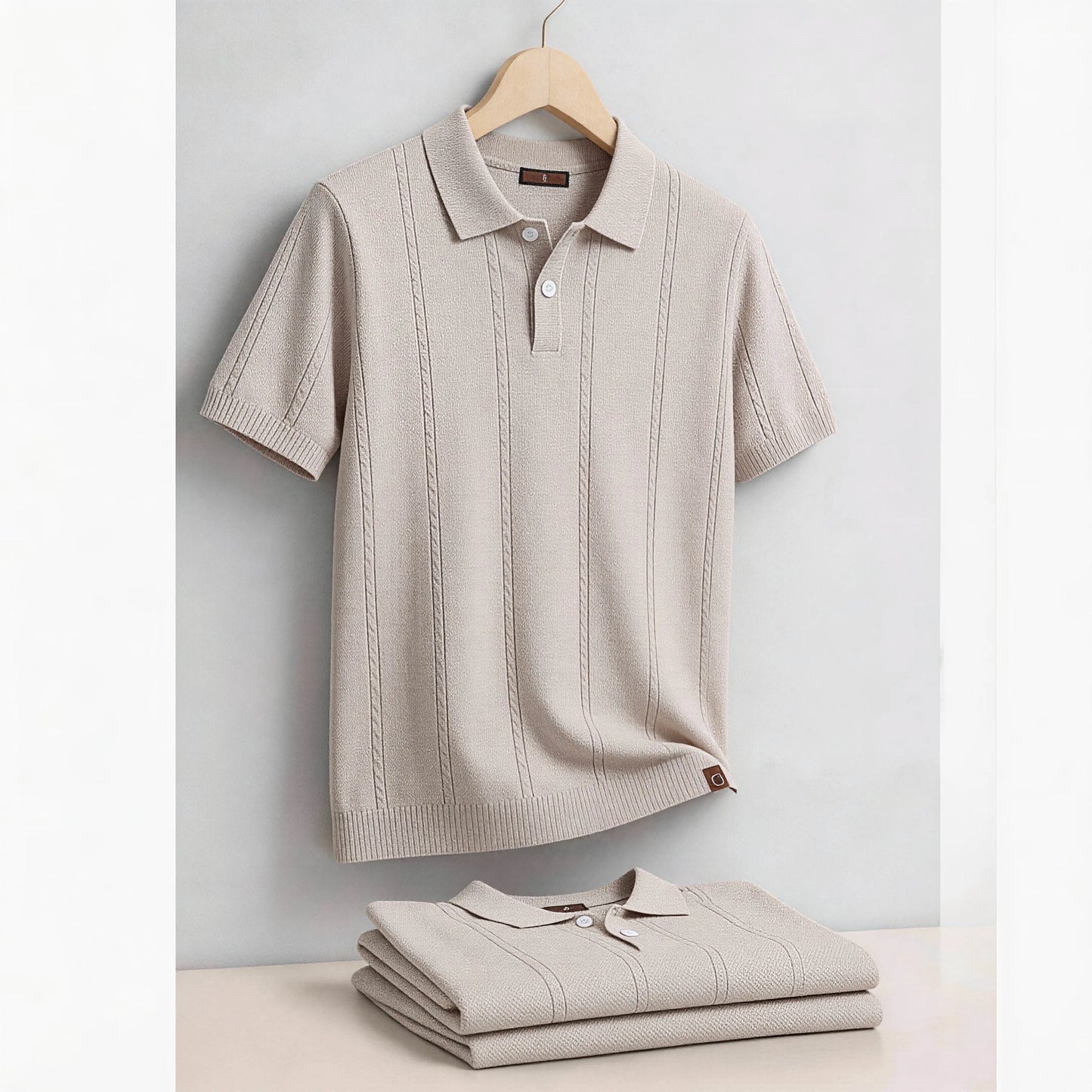 The Kensington Stripe Polo — Breathable Summer Fit