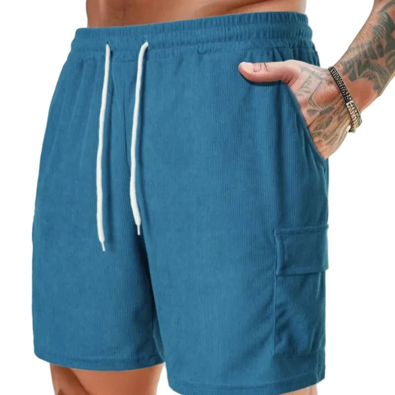 The Camden Cargo Shorts — Relaxed Corduroy Comfort