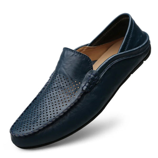 The Kensington Loafers — Timeless Leather Elegance