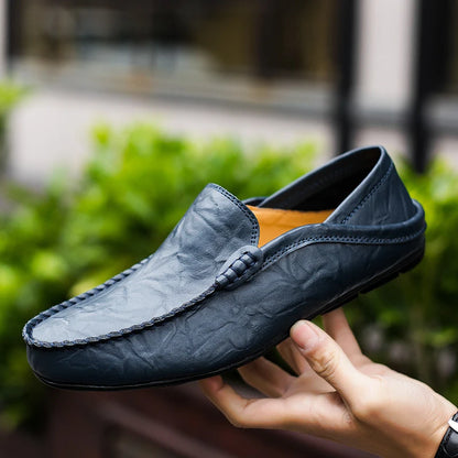 The Kensington Loafers — Timeless Leather Elegance