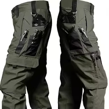 Men’s Tactical Cargo Pants – Waterproof Multi-Pocket Outdoor Workwear