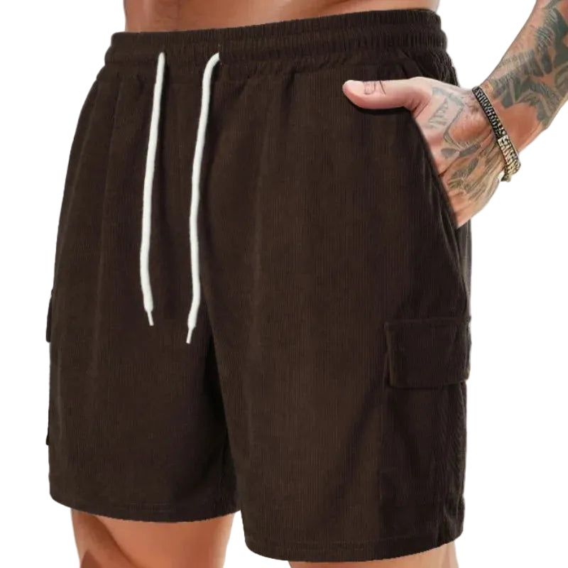 The Camden Cargo Shorts — Relaxed Corduroy Comfort