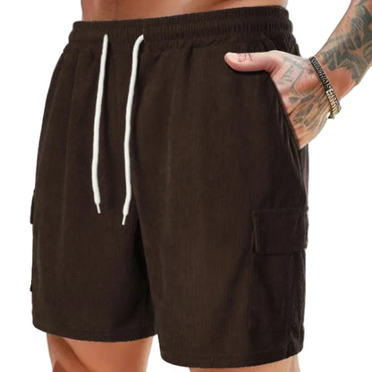 The Camden Cargo Shorts — Relaxed Corduroy Comfort