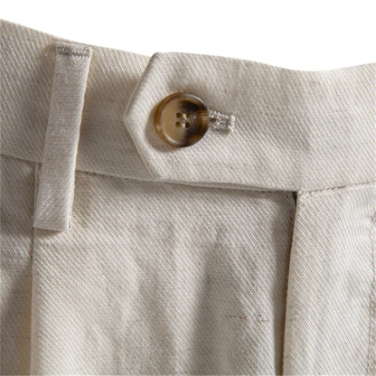 The Belmont Shorts — Relaxed Linen Tailoring