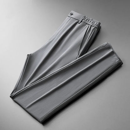 The Mayfair Silk Trousers — Lightweight Executive Fit