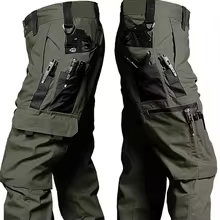 Men’s Tactical Cargo Pants – Waterproof Multi-Pocket Outdoor Workwear
