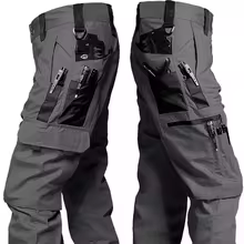 Men’s Tactical Cargo Pants – Waterproof Multi-Pocket Outdoor Workwear